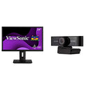 ViewSonic VG2440 24 Inch IPS 1080p Ergonomic Monitor with ViewSonic VB-CAM-001 Full HD