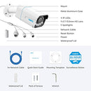 REOLINK 4K PoE Security Outdoor IP Camera with Human/Vehicle Detection, 5X Optical Zoom, Motion Spotlight, Color Night Vision, Time-Lapse, Two-Way Talk, 256GB SD Card(Not Included) Storage, RLC-811A