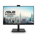 ASUS 27” 1080P Video Conference Monitor (BE279QSK) - Full HD, IPS, Built-in Adjustable 2MP Webcam, Mic Array, Speakers, Eye Care, Wall Mountable, Frameless, HDMI, DisplayPort, VGA, Height Adjustable