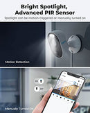 Outdoor Security Camera with Spotlight, Reolink Lumus 1080P HD Plug-in WiFi Camera for Home Security System, PIR Motion Detection, Two-Way Talk and Siren Alarm, Waterproof, Cloud/Micro SD Card Storage