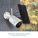 Reolink 1080P HD Wireless Security Camera Outdoor, Rechargeable Battery-Powered Smart WiFi Camera, Night Vision, 2-Way Talk, Works with Alexa, Cloud/Local SD Storage, Argus Eco