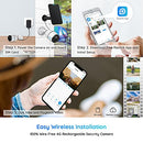 3G/4G LTE Cellular Security Camera, True Outdoor Wire Free, Solar/Rechargeable Battery Powered, Cloud/SD Card Storage, Starlight Night Vision, 2 Way Talk, PIR Motion Sensor, Reolink Go - US Version