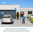 REOLINK 4K PoE Security Outdoor IP Camera with Human/Vehicle Detection, 5X Optical Zoom, Motion Spotlight, Color Night Vision, Time-Lapse, Two-Way Talk, 256GB SD Card(Not Included) Storage, RLC-811A
