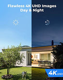 REOLINK 4K Security Camera System, 4pcs H.265 PoE Wired Bullet 4K Cameras with Person Vehicle Detection, Two-Way Talk, Spotlights, 4K/8MP 8CH NVR with 2TB HDD for 24-7 Recording, RLK8-812B4-A