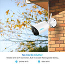 Reolink 1080P HD Wireless Security Camera Outdoor, Rechargeable Battery-Powered Smart WiFi Camera, Night Vision, 2-Way Talk, Works with Alexa, Cloud/Local SD Storage, Argus Eco