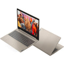 Lenovo IdeaPad 3 15ADA05 81W101RBUS 15.6" Notebook - Full HD - 1920 x 1080 - AMD Athlon Silver 3050U Dual-core (2 Core) 2.30 GHz - 8 GB Total RAM - 4 GB On-board Memory - 1 TB HDD - Almond