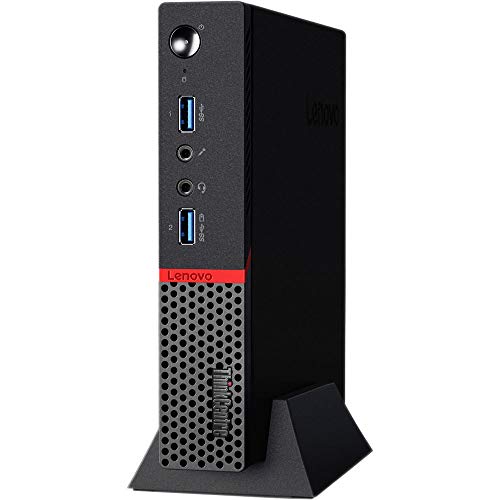 Lenovo ThinkCentre M900 Tiny Business PC, Intel Quad Core i5 6600T up to 3.5GHz, 8G DDR4, 512G SSD, WiFi, BT 4.0, Windows 10 Pro 64-Multi-Language Support English/Spanish/French (Renewed)