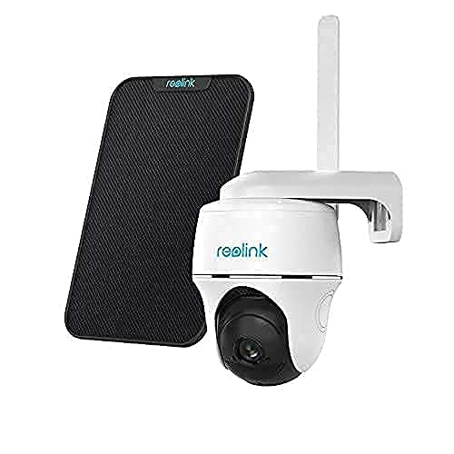 Pan Tilt 3G/4G LTE Security Camera - Reolink Go PT (US Version), Starlight Night Vision, 2-Way Talk, PIR Motion Detection, No WiFi, No Wires