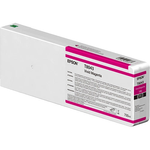 Epson T804300 UltraChrome HD Vivid Magenta Ink Cartridge