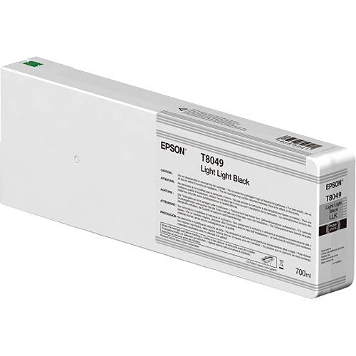 Epson T804900 UltraChrome HD Light Light Black Ink Cartridge
